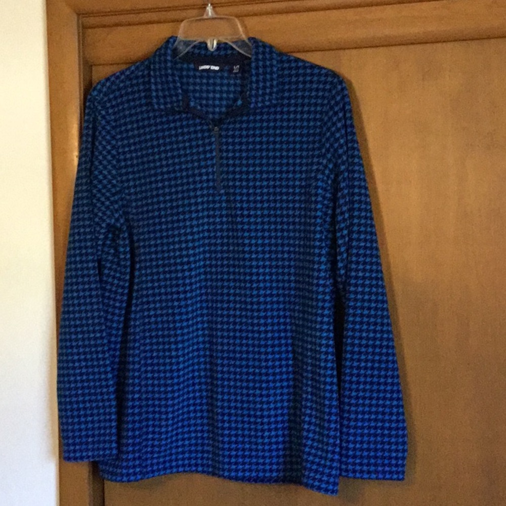 Lands End quarter zip fleece